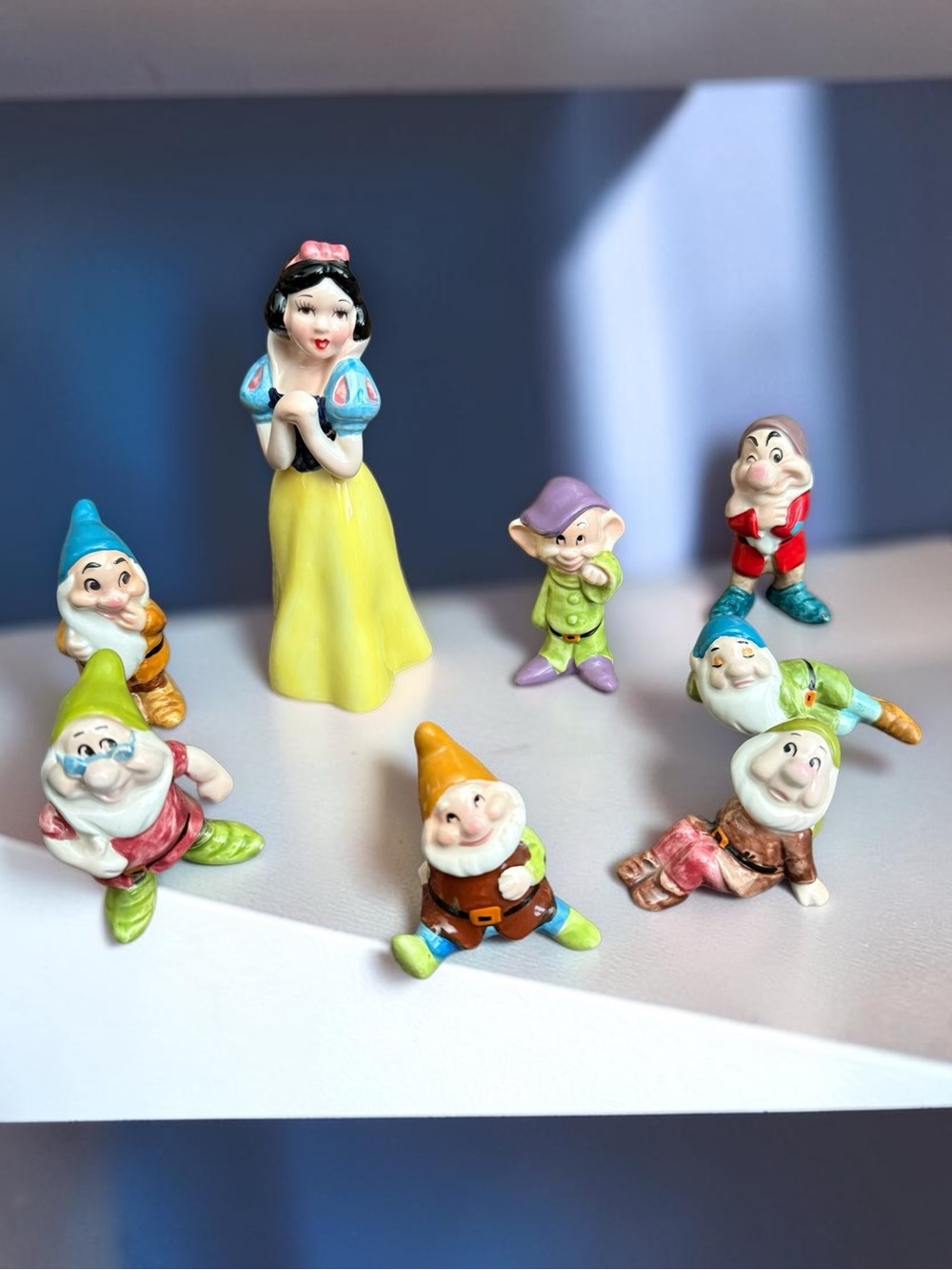 Disney Snow White and the seven dwarfs figurines